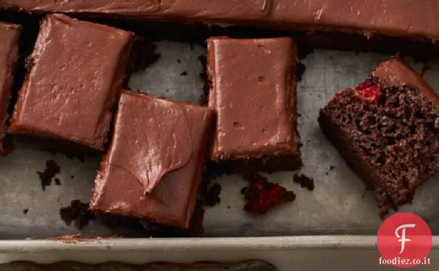 Barrette di ciliegie al triplo cioccolato