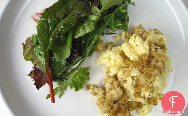 Uova con Gruyère e crostini di Senape di Digione