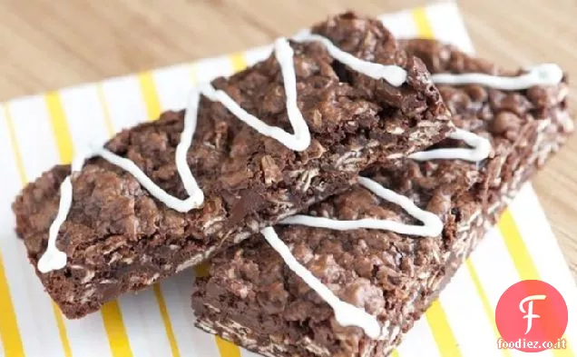 Barrette di biscotti di farina d'avena
