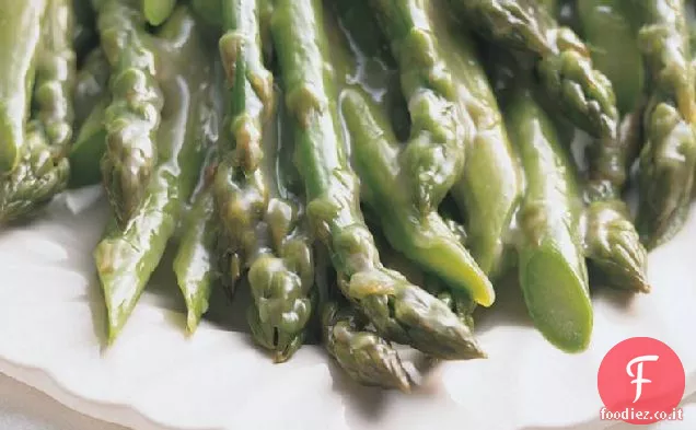 Asparagi glassati al limone