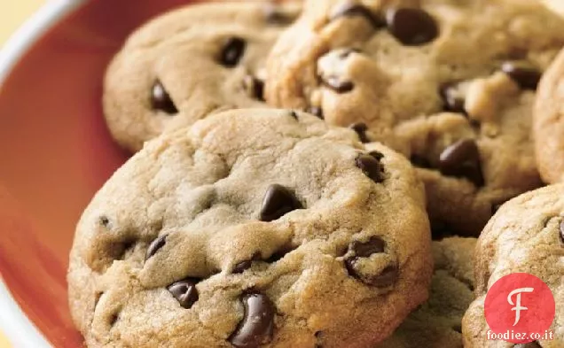 Biscotti al cioccolato morbidi e gommosi