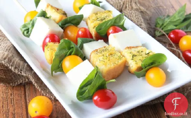 Spiedini di Insalata Caprese