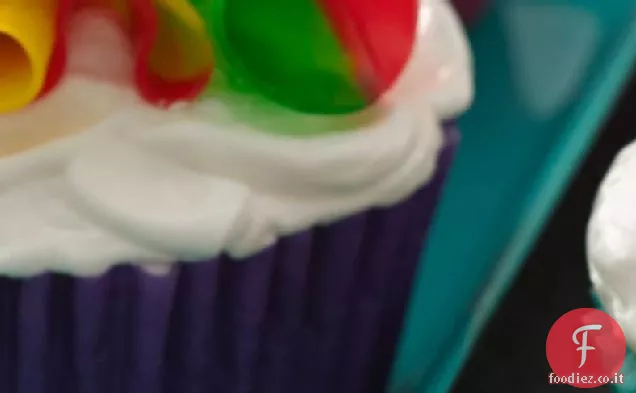 Cupcakes di fiori fruttati