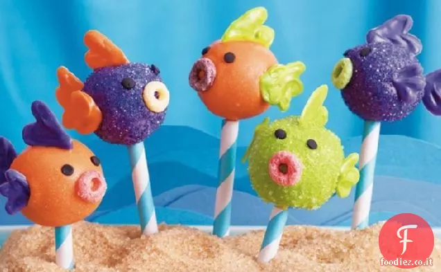 Scuola di pesce Cake Pops