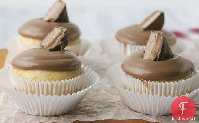 Cupcakes con Candy Bar glassa