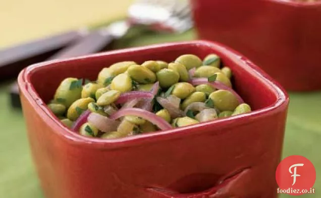 Edamame con Vinaigrette di Senape