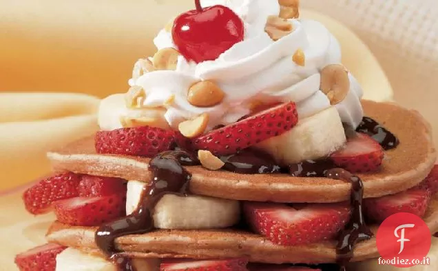 Frittelle di banana Split