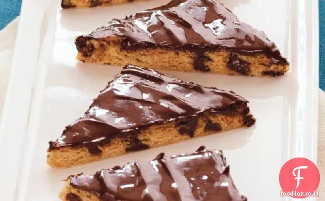 Biscotti al cioccolato al burro di arachidi