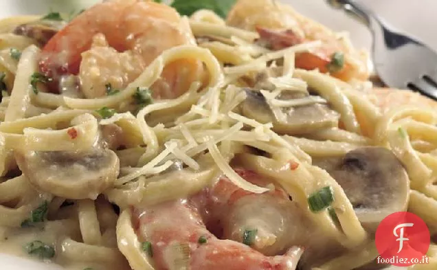 Pasta cremosa ai frutti di mare