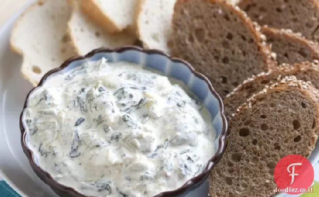 Salsa di spinaci, carciofi e birra