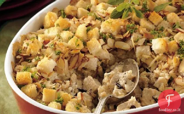Casseruola di pollo e riso selvatico