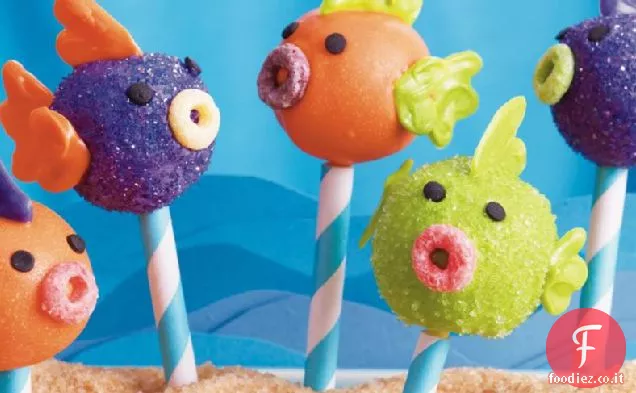 Scuola di pesce Cake Pops
