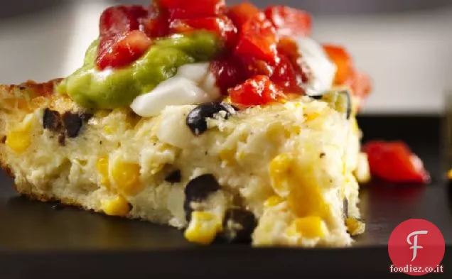 Incredibilmente facile torta di pollo Mexicali