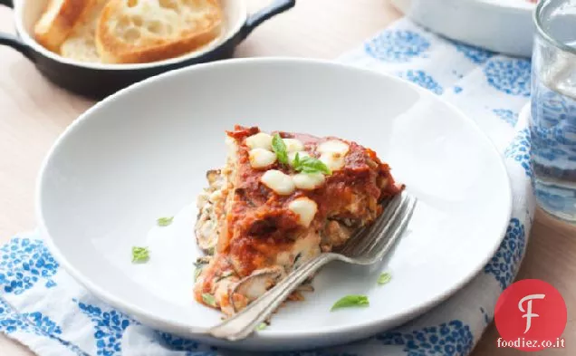 Lasagna di melanzane senza tagliatelle