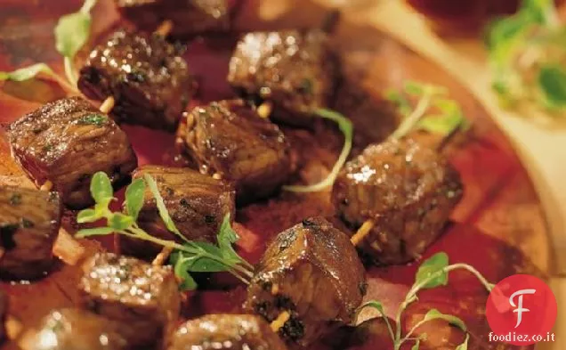 Kabobs di manzo italiano (Cucina per 2)