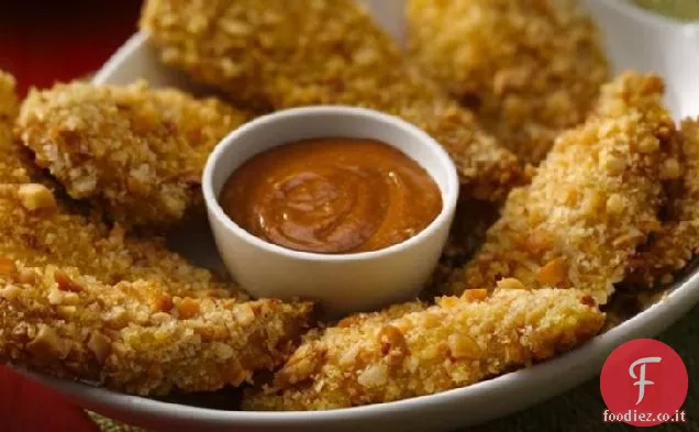 Offerte di pollo di arachidi asiatici