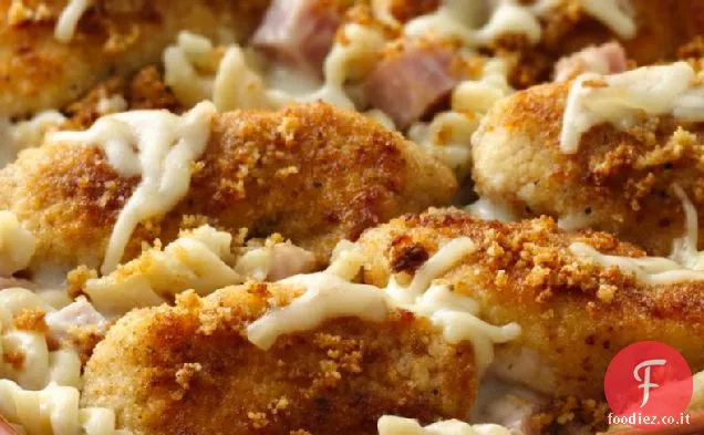 Pollo croccante al parmigiano alla Cordon Bleu