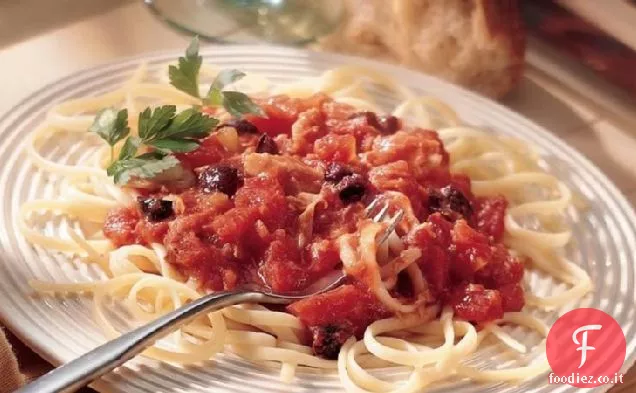 Linguine di Tonno Mediterraneo