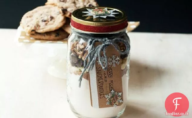 Biscotti Snickerdoodle alla ciliegia-Pecan-Chip