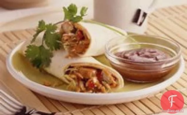 Impacchi di pollo tailandese