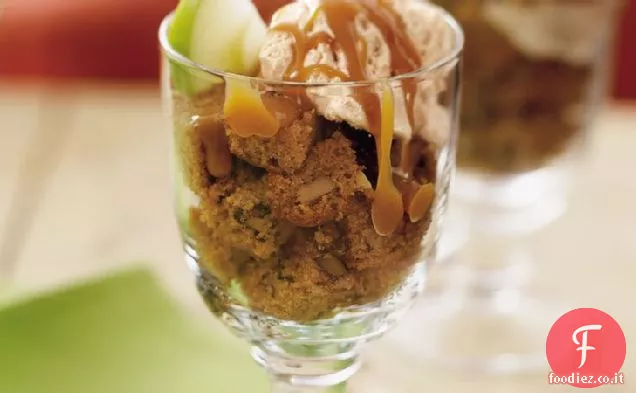 Torta snack di mele