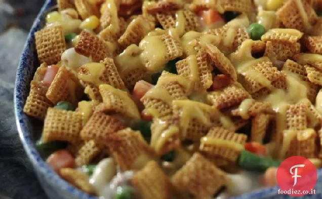 Casseruola di tonno e verdure