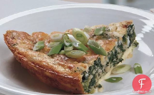 Torta di parmigiano agli spinaci incredibilmente facile