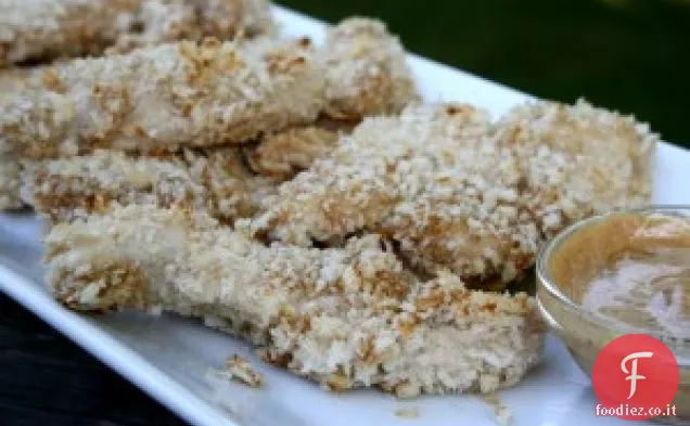 Cotolette di pollo alla senape al miele