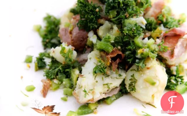 Insalata di patate fracassato