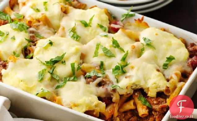 Casseruola di Ziti al forno
