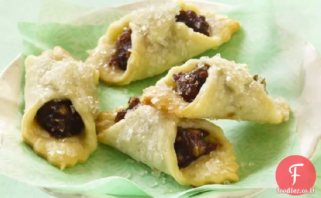 Involucri di cookie pieni di data