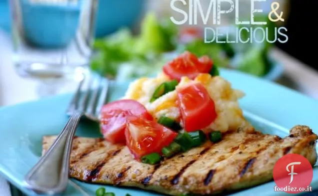Pollo al latticello alla griglia