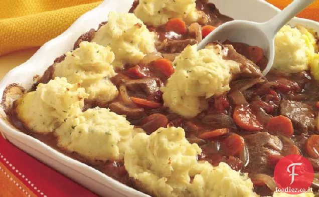Bistecca svizzera al forno con patate