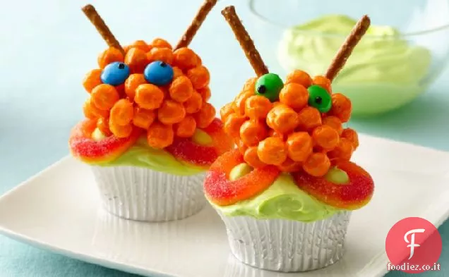 Impressionante Alien Cupcakes