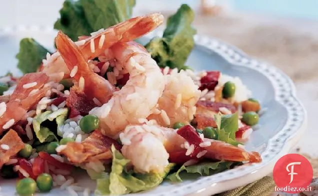 Insalata di Paella di gamberetti