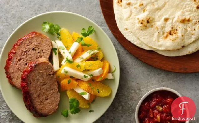 Polpettone piccante salsa