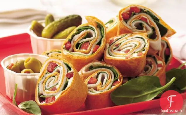 Tacchino-Spinaci avvolge