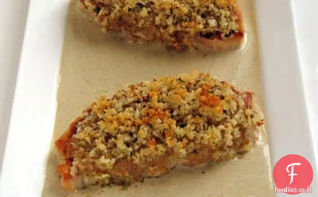 Panko crostata di senape Petti di pollo