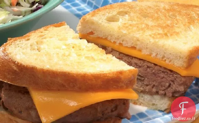 Hamburger di Cheddar alla griglia