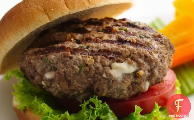 Hamburger di formaggio blu