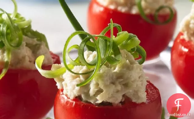 Insalata di pollo-Antipasti ripieni di pomodoro