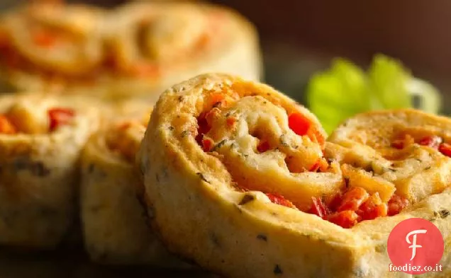 Cuori di antipasto ripieni di pepe rosso