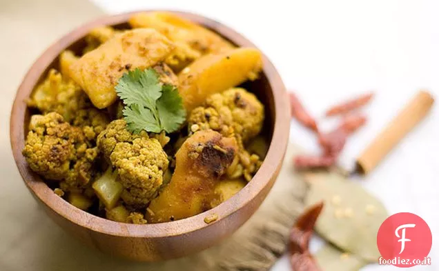 Aloo Gobhi (patate e cavolfiore)