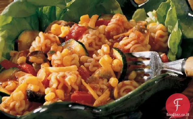 Insalata di pasta Gazpacho giardino