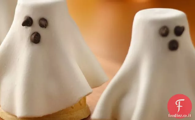 Halloween Cupcake Cono Fantasmi