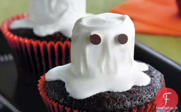 Cupcakes fantasma di Halloween
