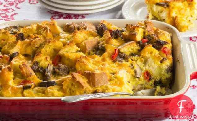 Mattina di Natale colazione casseruola