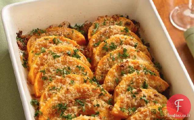 Gratin di zucca al parmigiano