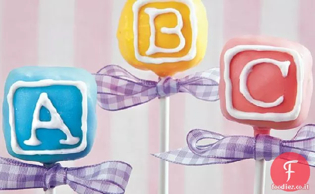 Blocco del bambino Cake Pops