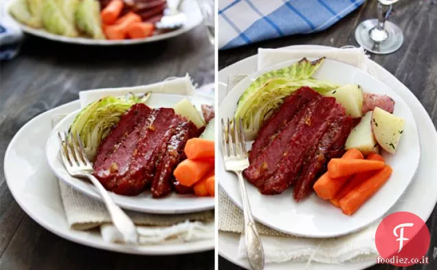 Miele Marmellata Senape Glassata Carne in scatola